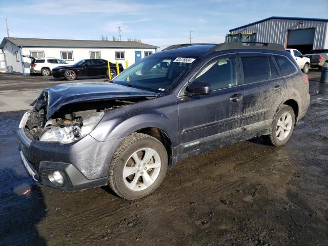 4S4BRDKC6D2242066 - 2013 SUBARU OUTBACK 3.6R LIMITED GRAY photo 1