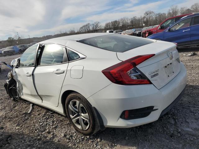 19XFC2F59JE000751 - 2018 HONDA CIVIC LX WHITE photo 2