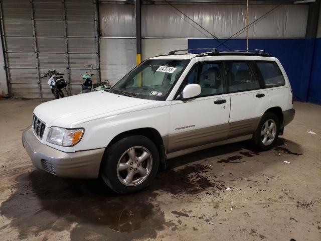 JF1SF65552H748901 - 2002 SUBARU FORESTER S თეთრი ფოტო 1