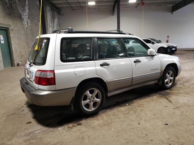 JF1SF65552H748901 - 2002 SUBARU FORESTER S თეთრი ფოტო 3