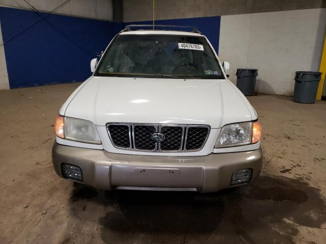 JF1SF65552H748901 - 2002 SUBARU FORESTER S თეთრი ფოტო 5