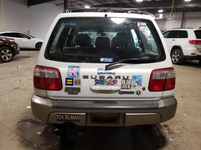 JF1SF65552H748901 - 2002 SUBARU FORESTER S თეთრი ფოტო 6