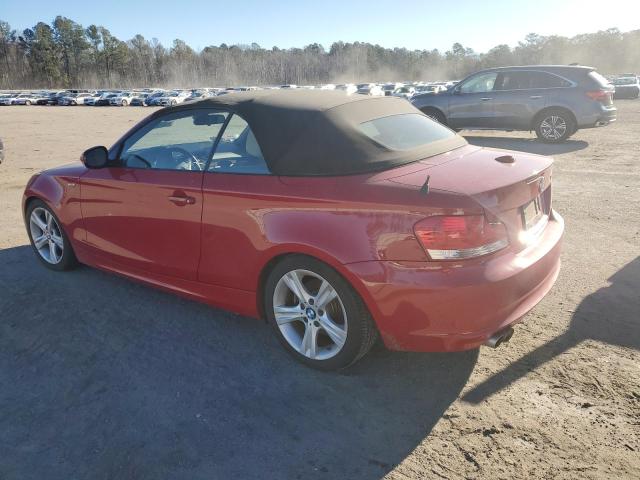 WBAUL7C57AVJ77820 - 2010 BMW 128 I RED photo 2