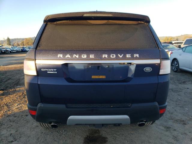 SALWR2PF6GA597965 - 2016 LAND ROVER RANGE ROVE HSE BLUE photo 6