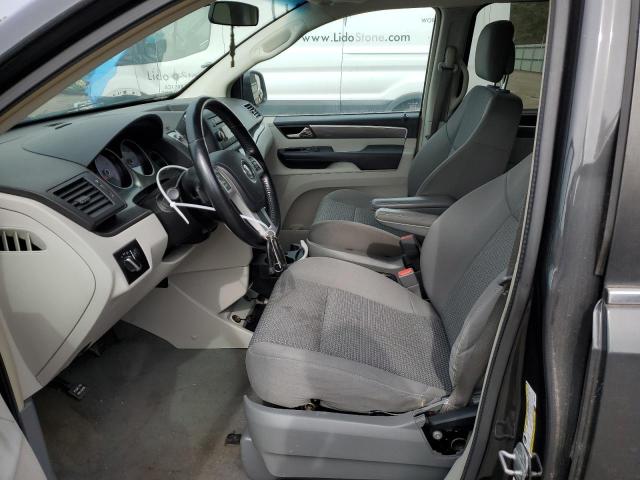 2C4RVAAG9CR355785 - 2012 VOLKSWAGEN ROUTAN S GRAY photo 7