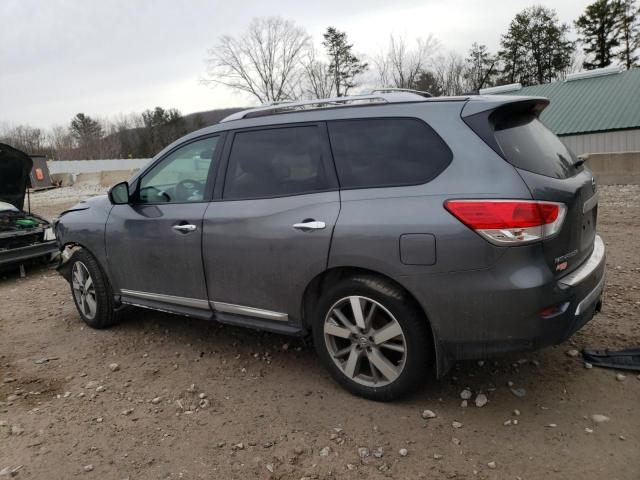 5N1AR2MM0FC617260 - 2015 NISSAN PATHFINDER S GRAY photo 2