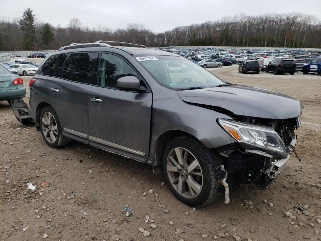 5N1AR2MM0FC617260 - 2015 NISSAN PATHFINDER S GRAY photo 4