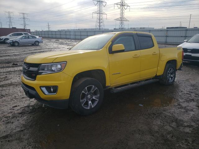 1GCGSCE37F1274229 - 2015 CHEVROLET COLORADO Z71 YELLOW photo 1