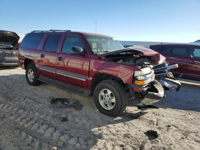 1GNEC16Z63J248574 - 2003 CHEVROLET SUBURBAN C1500 RED photo 4