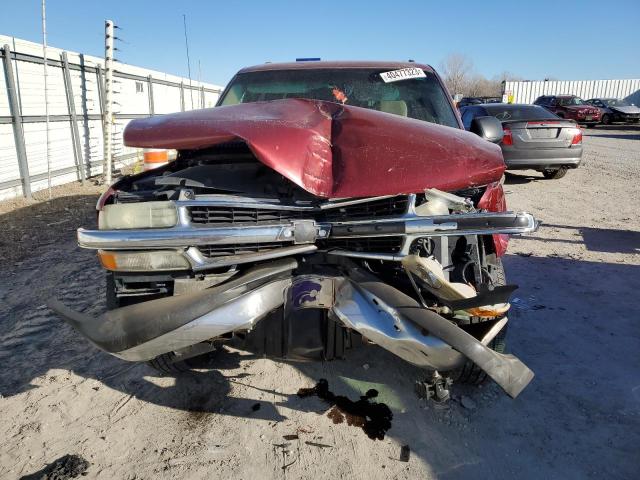 1GNEC16Z63J248574 - 2003 CHEVROLET SUBURBAN C1500 RED photo 5