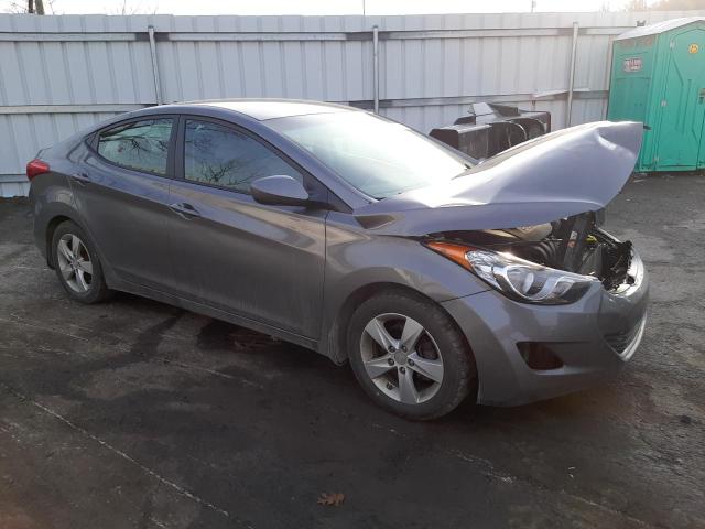 5NPDH4AE9DH253306 - 2013 HYUNDAI ELANTRA GLS GRAY photo 4