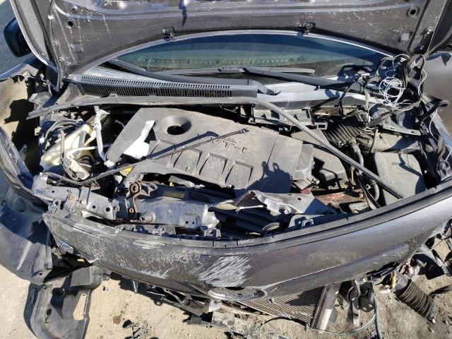 5YFBU4EE3CP020035 - 2012 TOYOTA COROLLA BASE GRAY photo 11