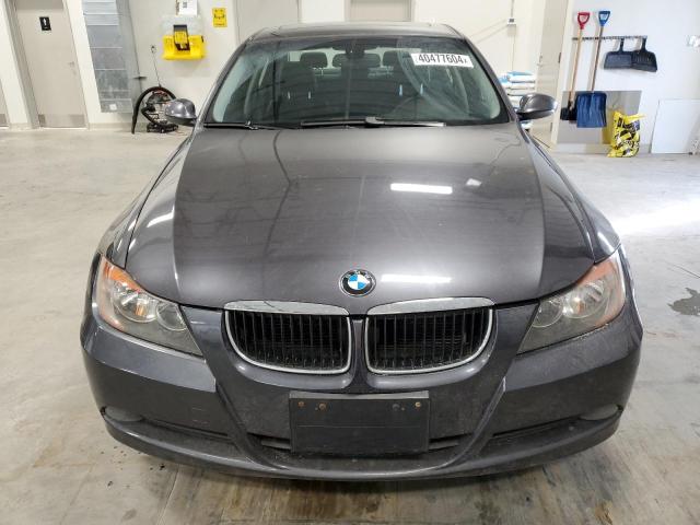 WBAVH13528KC99115 - 2008 BMW 323 I CHARCOAL photo 5