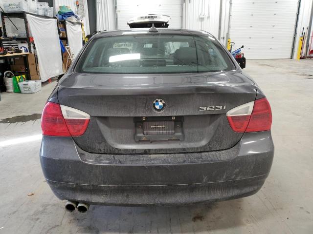 WBAVH13528KC99115 - 2008 BMW 323 I CHARCOAL photo 6