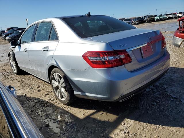 WDDHF2EB3DA695393 - 2013 MERCEDES-BENZ E 350 BLUETEC SILVER photo 2