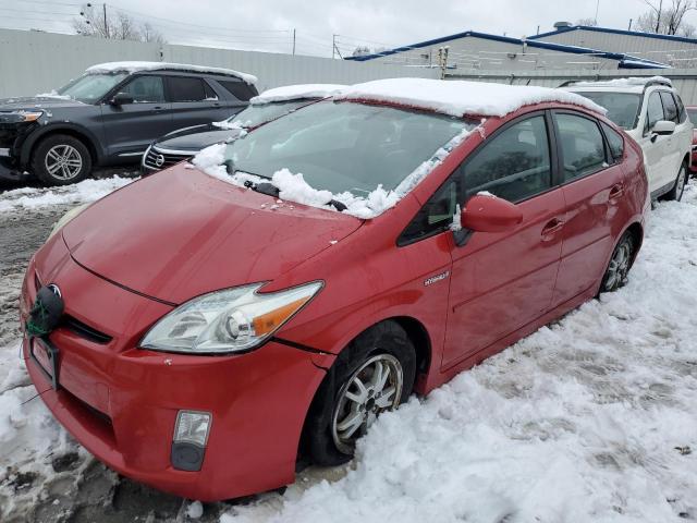 JTDKN3DU6A0025852 - 2010 TOYOTA PRIUS RED photo 1