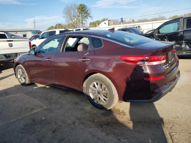 5XXGT4L30KG287988 - 2019 KIA OPTIMA LX BURGUNDY photo 2