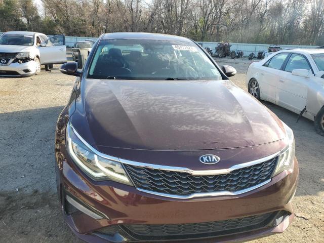 5XXGT4L30KG287988 - 2019 KIA OPTIMA LX BURGUNDY photo 5