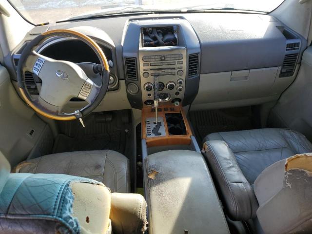 5N3AA08A54N801873 - 2004 INFINITI QX56 GRAY photo 8