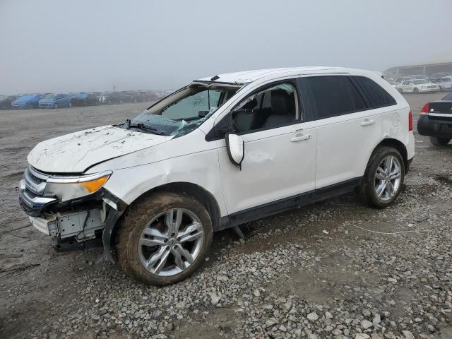 2FMDK4JC2DBB04310 - 2013 FORD EDGE SEL WHITE photo 1