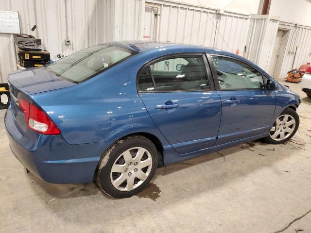 19XFA1F52BE000821 - 2011 HONDA CIVIC LX BLUE photo 3