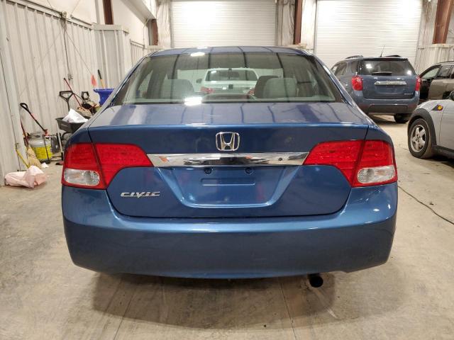 19XFA1F52BE000821 - 2011 HONDA CIVIC LX BLUE photo 6