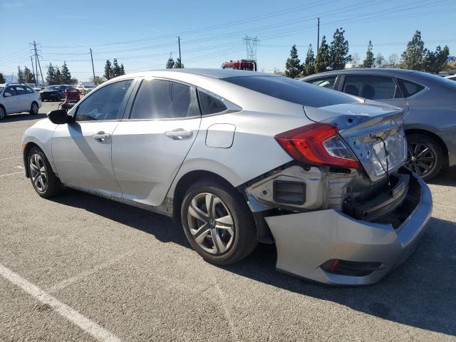 2HGFC2F56JH602108 - 2018 HONDA CIVIC LX SILVER photo 2