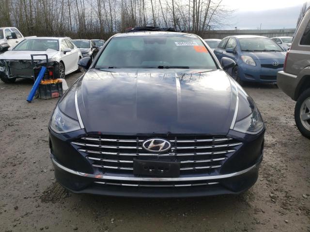 KMHL24JJ1MA017035 - 2021 HYUNDAI SONATA HYBRID BLACK photo 5