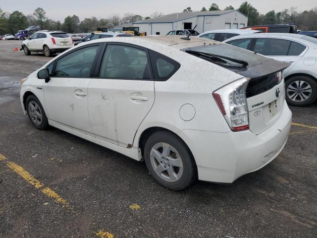 JTDKN3DU8B5346182 - 2011 TOYOTA PRIUS WHITE photo 2