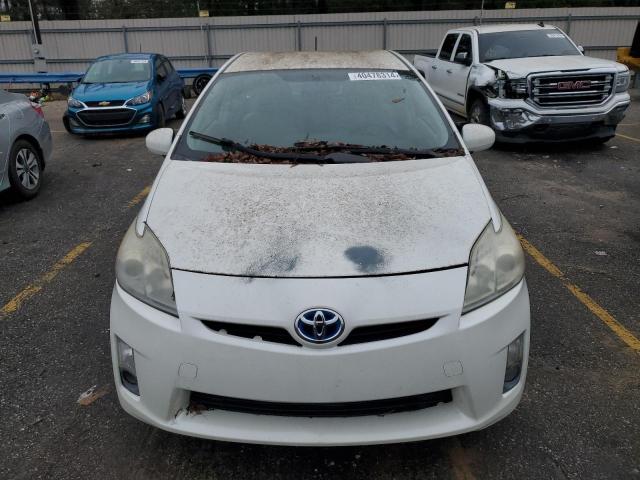 JTDKN3DU8B5346182 - 2011 TOYOTA PRIUS WHITE photo 5