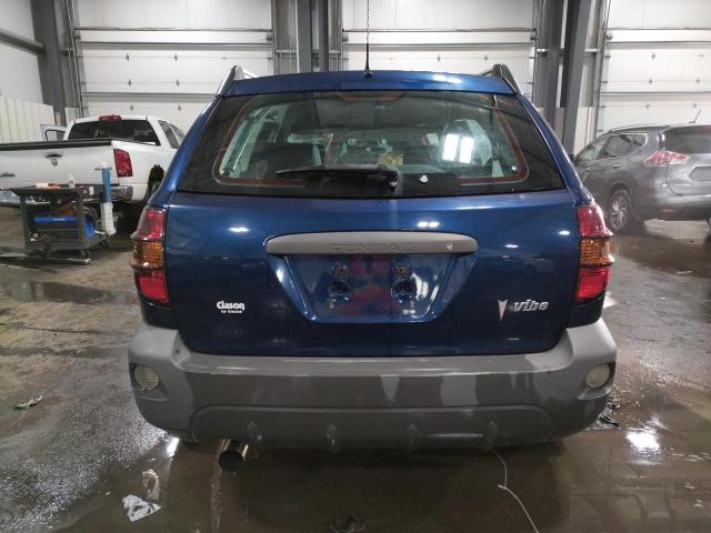 5Y2SL65897Z435350 - 2007 PONTIAC VIBE BLUE photo 6