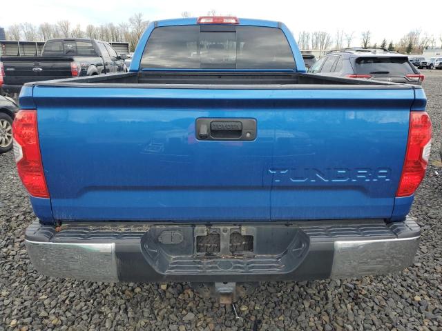 5TFUY5F13GX565657 - 2016 TOYOTA TUNDRA DOUBLE CAB SR/SR5 BLUE photo 6