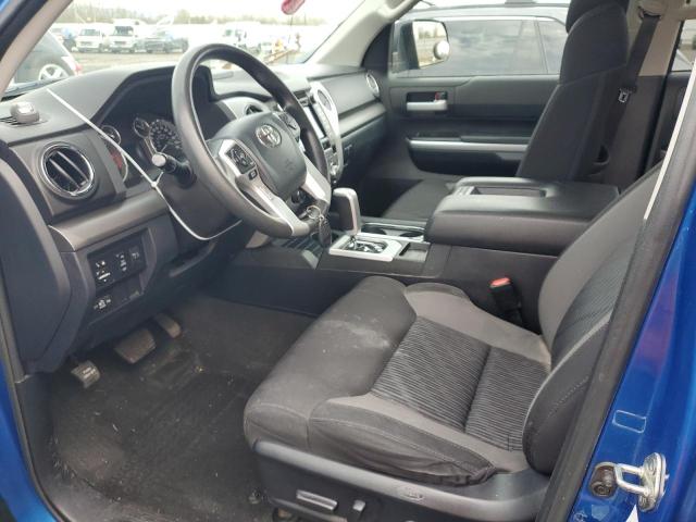 5TFUY5F13GX565657 - 2016 TOYOTA TUNDRA DOUBLE CAB SR/SR5 BLUE photo 7