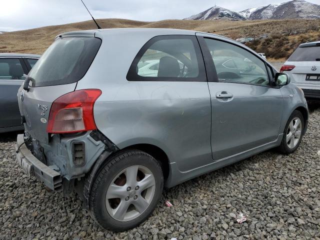 JTDJT923485174031 - 2008 TOYOTA YARIS GRAY photo 3