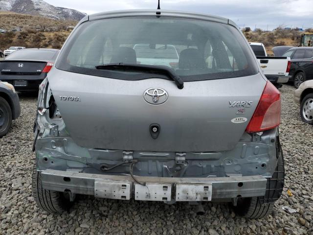 JTDJT923485174031 - 2008 TOYOTA YARIS GRAY photo 6