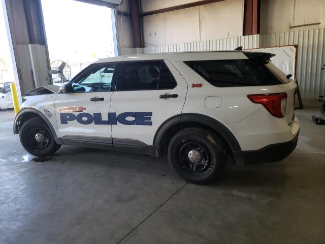 1FM5K8AB1MGB46799 - 2021 FORD EXPLORER POLICE INTERCEPTOR 白色 照片 2