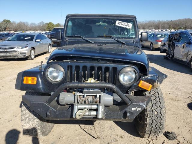 1J4FA39S16P728949 - 2006 JEEP WRANGLER X BLACK photo 5