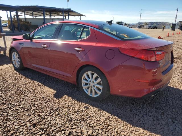 5XXGN4A76EG331142 - 2014 KIA OPTIMA EX RED photo 2