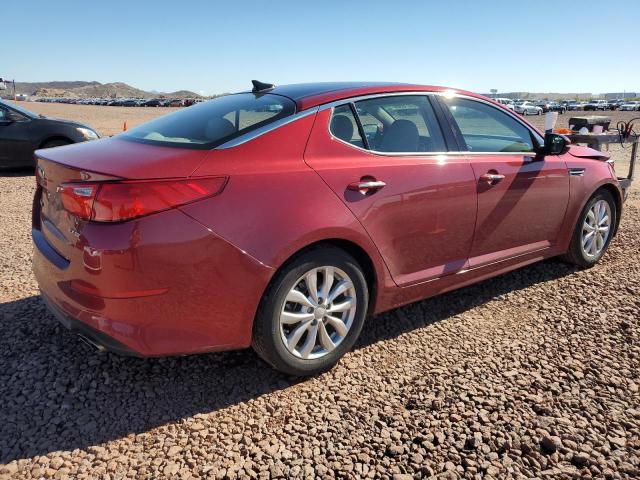 5XXGN4A76EG331142 - 2014 KIA OPTIMA EX RED photo 3