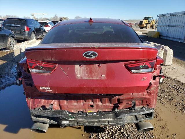 5XXGT4L34LG406160 - 2020 KIA OPTIMA LX RED photo 6