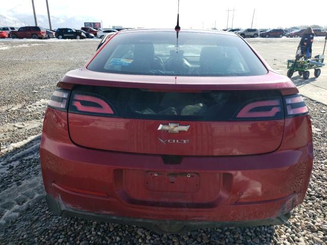 1G1RH6E41EU154191 - 2014 CHEVROLET VOLT RED photo 6