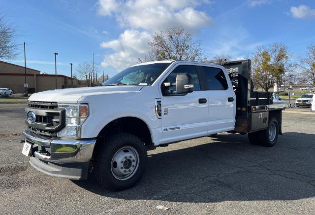 1FD8W3HT9MED01985 - 2021 FORD F350 SUPER DUTY WHITE photo 2