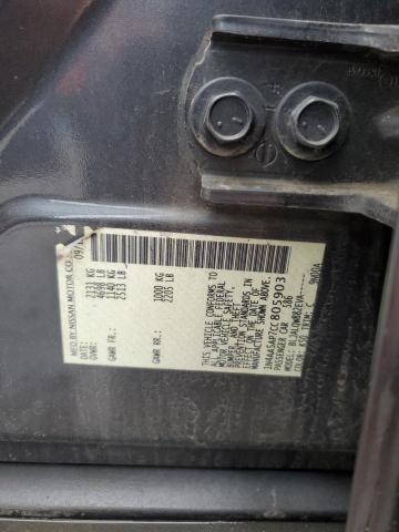 1N4AA5AP7CC805903 - 2012 NISSAN MAXIMA S GRAY photo 12