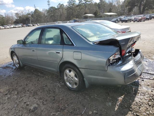 4T1BF28B44U370452 - 2004 TOYOTA AVALON XL BLUE photo 2