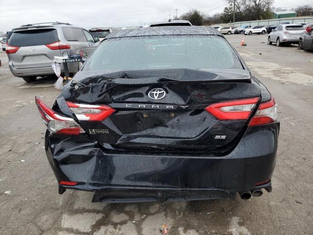 4T1B11HK0JU027903 - 2018 TOYOTA CAMRY L BLACK photo 6