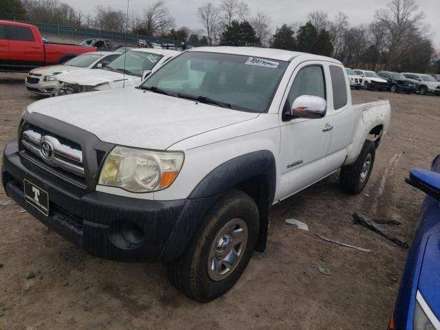 5TEUU42N29Z632226 - 2009 TOYOTA TACOMA ACCESS CAB WHITE photo 1