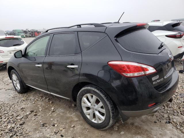 JN8AZ1MW3CW237490 - 2012 NISSAN MURANO S BLACK photo 2