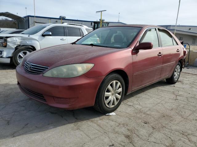 4T1BE30K55U103259 - 2005 TOYOTA CAMRY LE RED photo 1