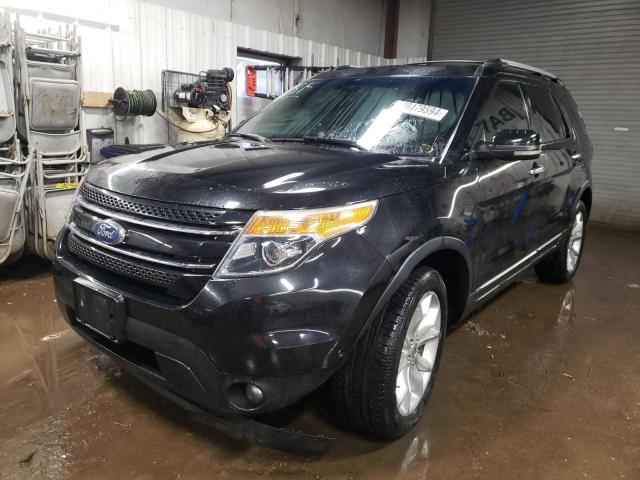 1FMHK8F83BGA72017 - 2011 FORD EXPLORER LIMITED BLACK photo 1