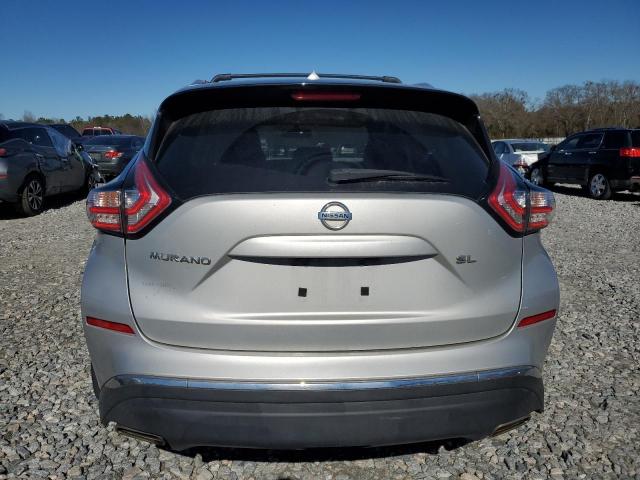 5N1AZ2MG0FN288106 - 2015 NISSAN MURANO S SILVER photo 6